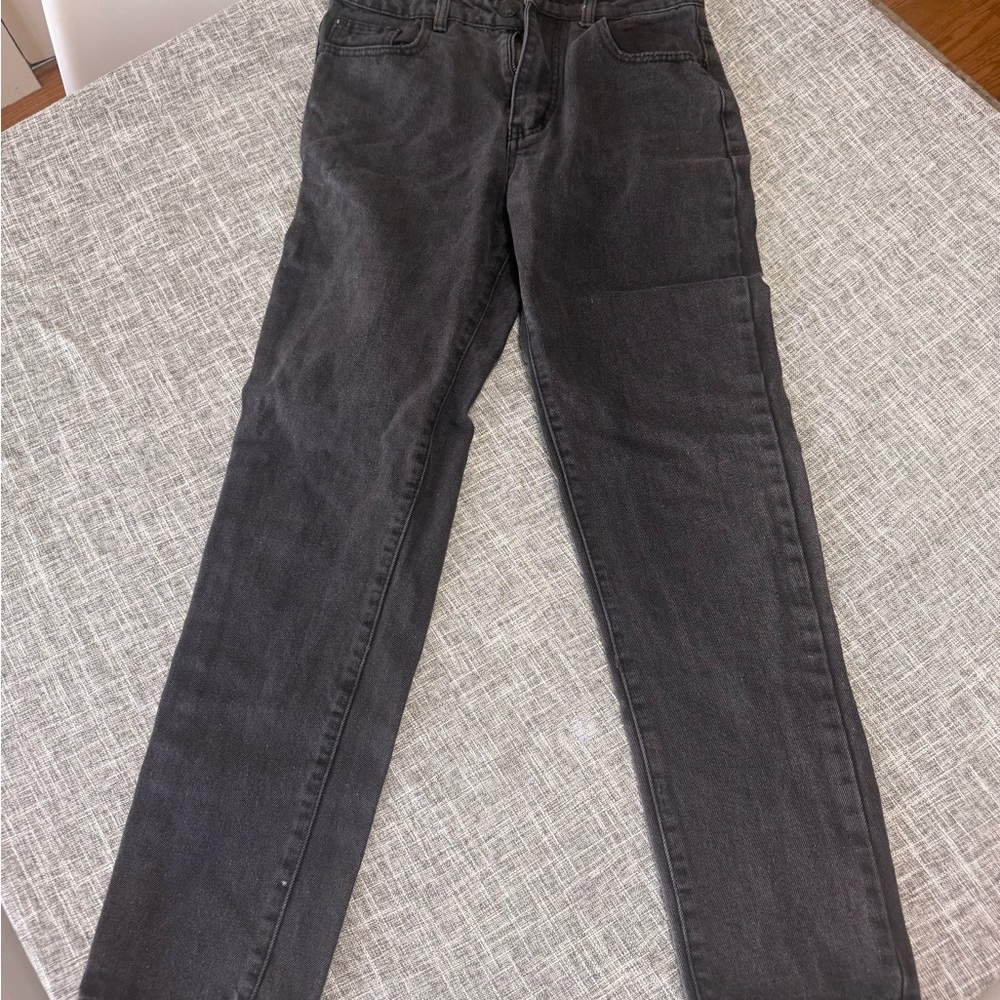 Princess Polly Women’s black Straight Jeans